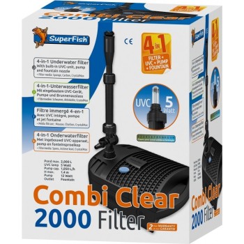 KIT FILTRATION SUPERFISH COMBI CLEAR 2000